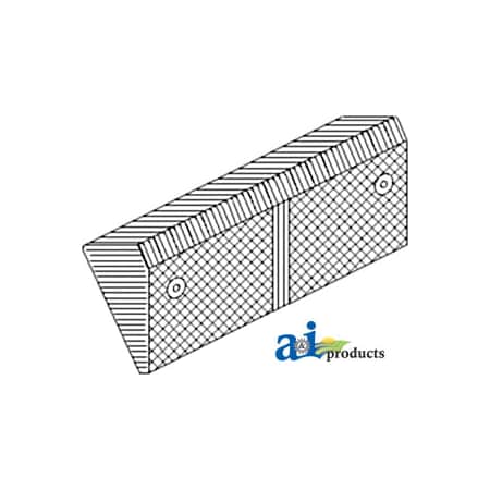 A & I Products Light Lens, Side (LH) 9" x4" x1" A-9933138